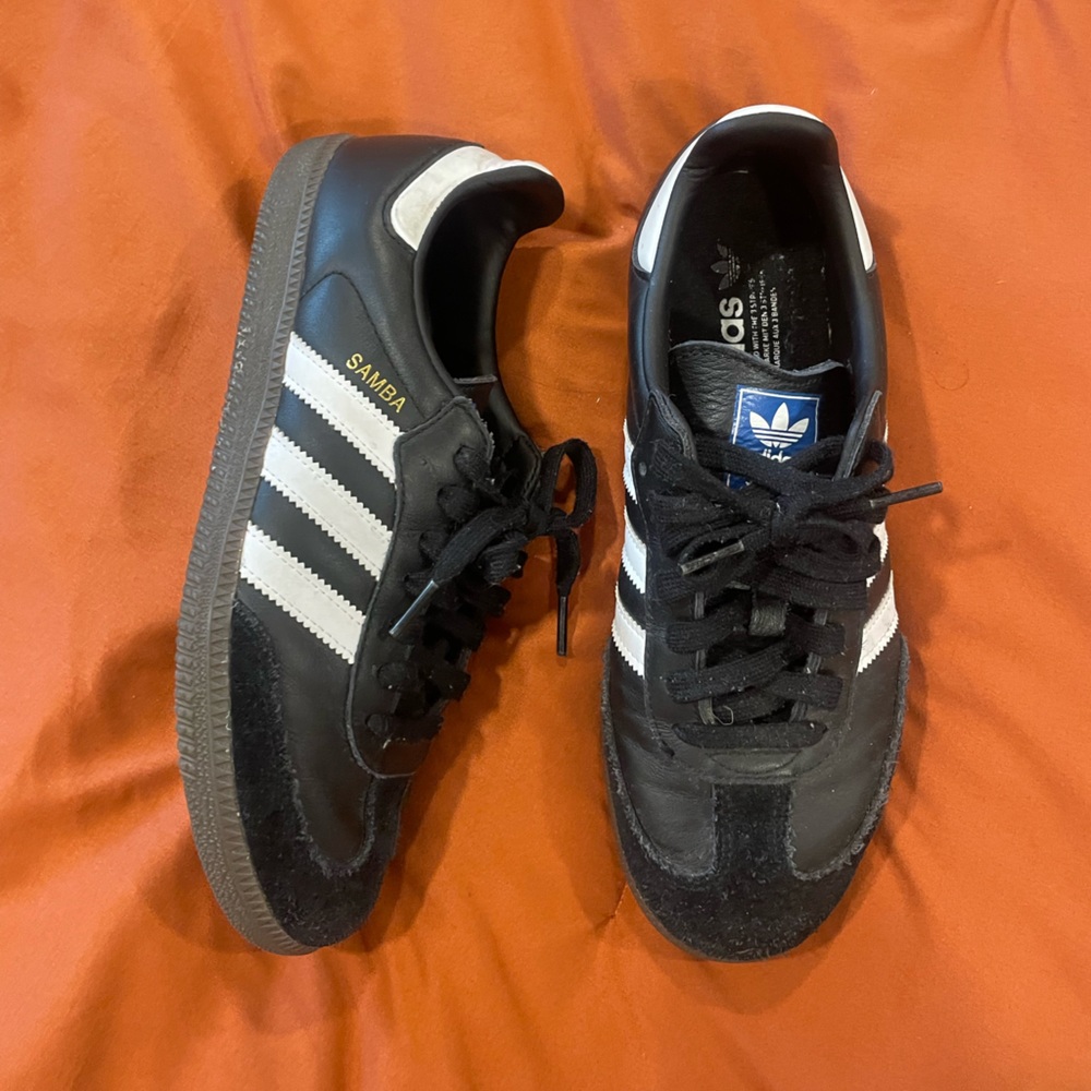 Black Sambas size 8.5 womens